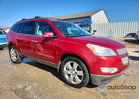 2012 Chevrolet Traverse Ltz из США, поврежденный, VIN 1GNKRLED6CJ297096